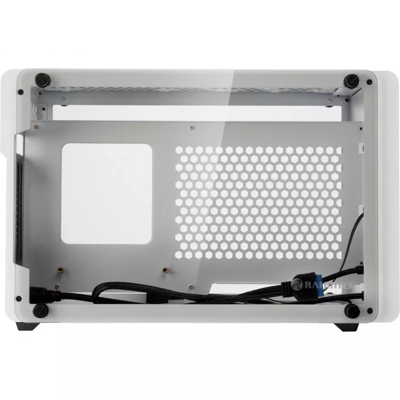 RAIJINTEK Ophion Mini-ITX behuizing met gehard glas - wit - behuizing - Mini-ITX