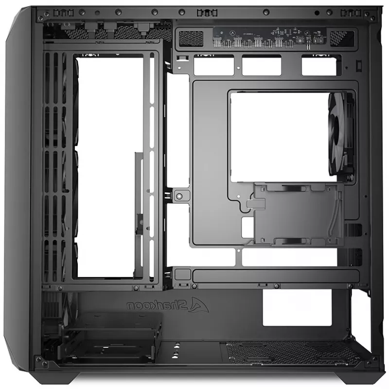 Sharkoon MK3 RGB micro tower zwart