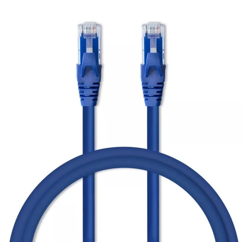Patchkabel QOLTEC 54534 2xRJ45 UTP CAT6 5m zwart