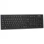 A4Tech KR-85 toetsenbord USB QWERTY US Engels zwart