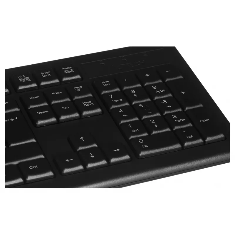A4Tech KR-85 toetsenbord USB QWERTY US Engels zwart