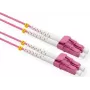 VALUE - Patchkabel - LC multimode (M) naar LC multimode (M) - 2 m - glasvezel - 50/125 micrometer - OM3 - halogeenvrij - violet (21.99.8832)