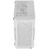 ATX AEROCOOL TRINITY MINI FRGB micro mini tower behuizing met glaspaneel (wit)