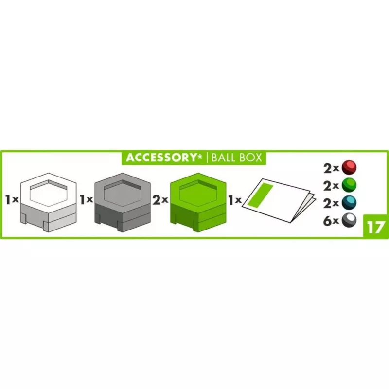 Accessoire-speelgoed Ravensburger GraviTrax kogelbox meerkleurig