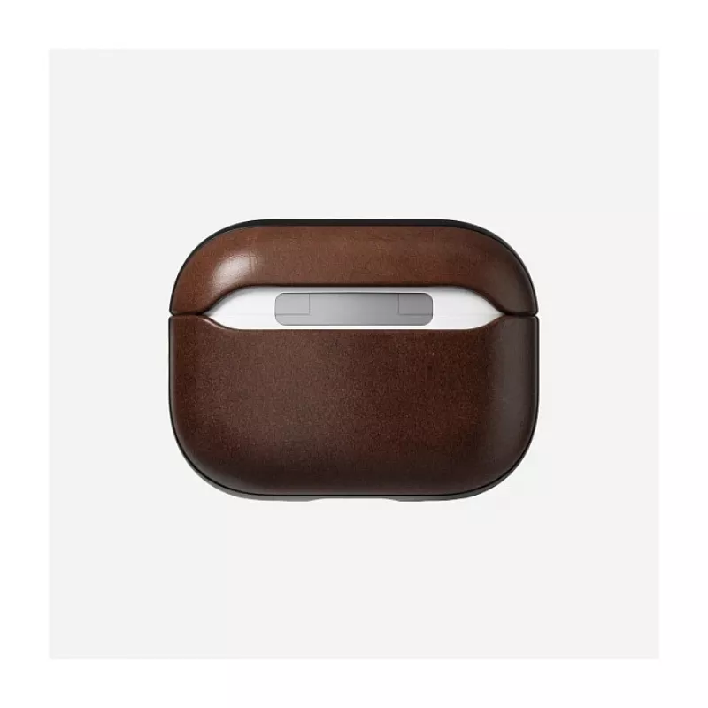 Hoesje Nomad Modern Leather Case — leer, microvezel, polycarbonaat, bruin