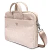 Guess 4G Triangle Logo laptoptas 16 rosé pink saffiano - GUCB15P4TP