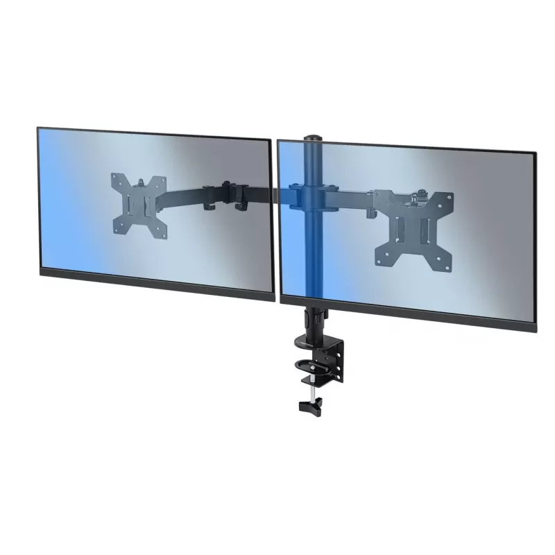 Esperanza ERW018 tafelsteun voor twee monitors 10-27'' tot 8 kg