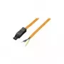 Rittal SZ 2500.500 Aansluitkabel voor LED-systeemlamp, 100-240 V, 3 m, oranje