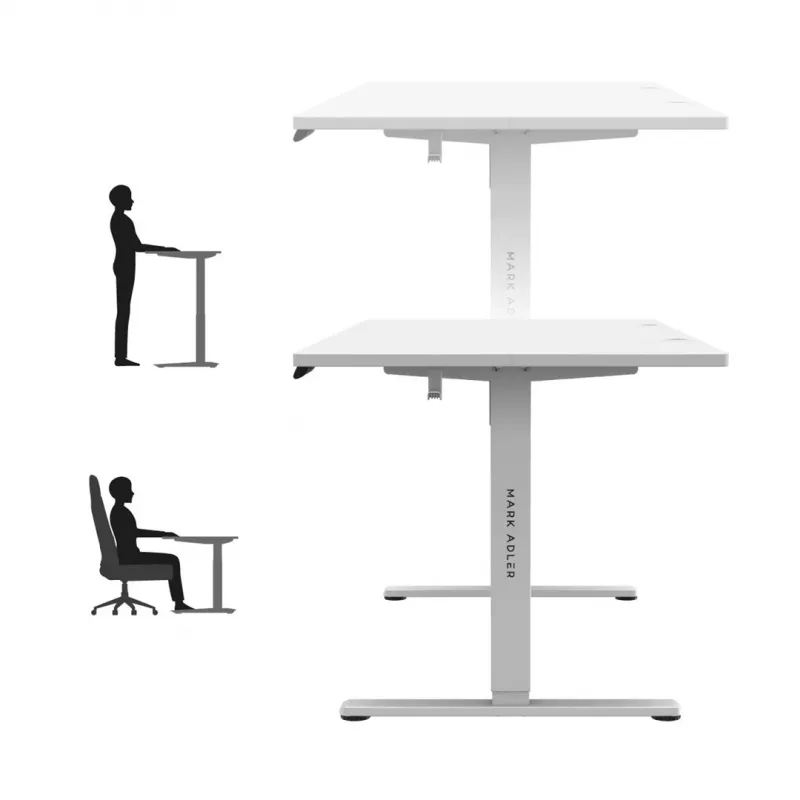 Elektrisch bureau MA-Leader 7.6 wit
