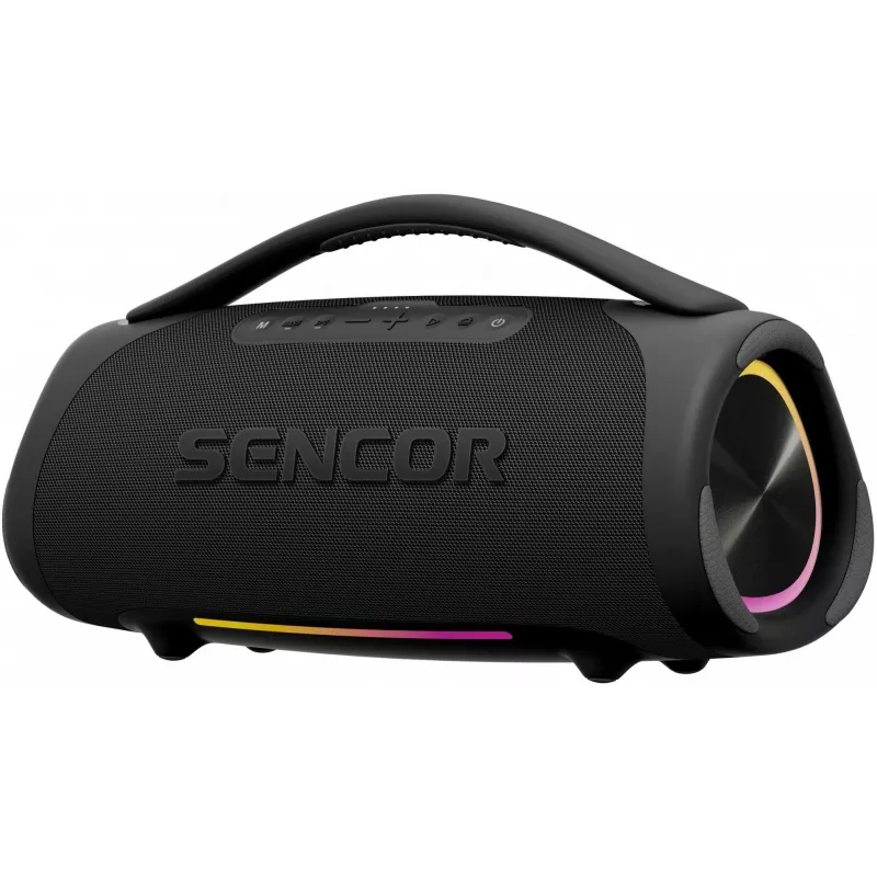 Sencor Resonex Mega draagbare Bluetooth-luidspreker, 190 W, IPX7, TWS, LED