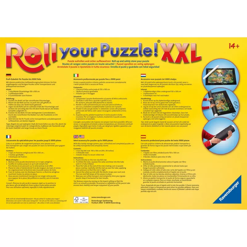 Puzzelopbergsysteem Ravensburger Roll your Puzzle XXL