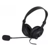 Bedrade binaurale gaming-headset IBOX W1MV — over-ear, 3,5 mm, 2 m kabel, beugelmicrofoon