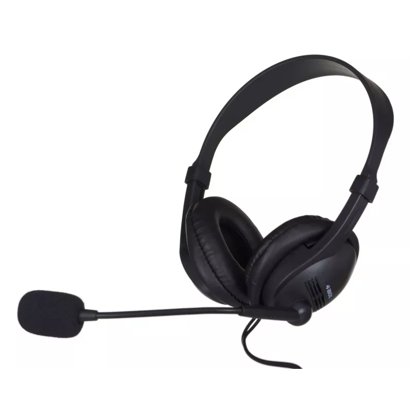 Bedrade binaurale gaming-headset IBOX W1MV — over-ear, 3,5 mm, 2 m kabel, beugelmicrofoon