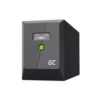Green Cell uninterruptible power supply (USV) Line-Interactive 1,5 kVA 900 W 4 AC-uitgangen