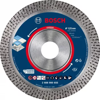 Bosch Expert HardCeramic cirkelzaagblad 12,5 cm 1 stuk