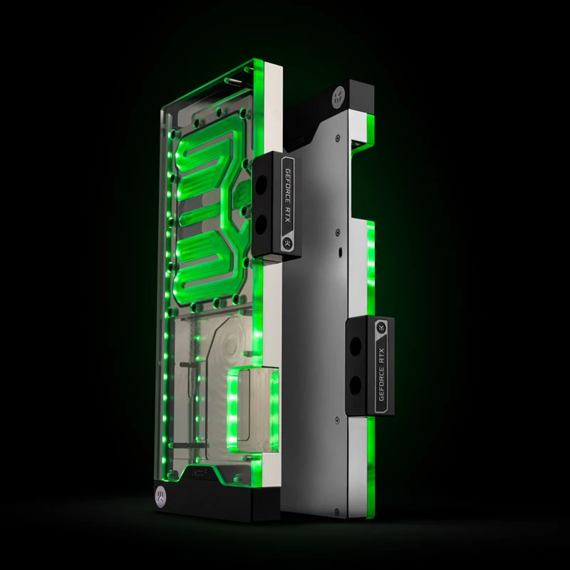 EK-Quantum Vector² FTW3 RTX 3080/90 backplate, nikkel