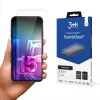 Geharde flexibele displaybescherming 3MK FlexibleGlass Pro voor Apple iPhone 15 – transparant, krasbestendig