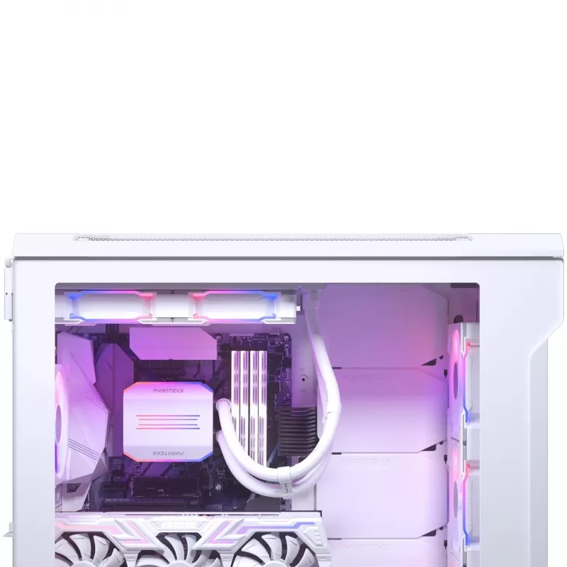 Phanteks Glacier One 240D30 DRGB processor all-in-one-vloeistofkoeler 12 cm wit 1 stuk