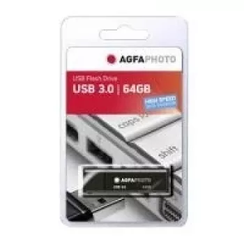 AgfaPhoto USB 3.0 64GB zwart