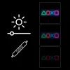 Gaming neonlichtpaneel MANTA SNL111MT – decoratieve LED-symbolen voor gaming setup