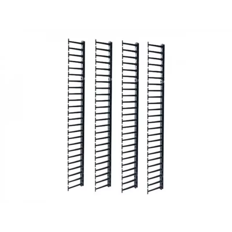 APC NetShelter kabelmanagement, verticale kabelmanager, voor NetShelter SX Networking Racks 48U, set van 4 stuks, 250 x 2045 x 170 mm