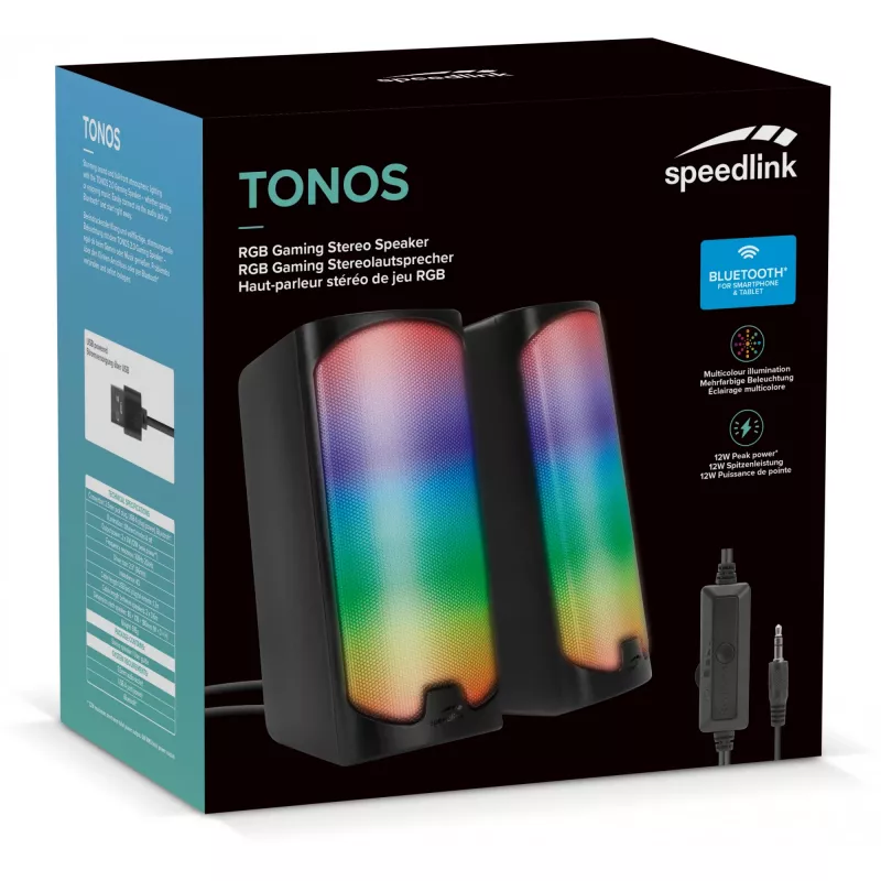 Luidspreker SPEEDLINK TONOS RGB 6 W