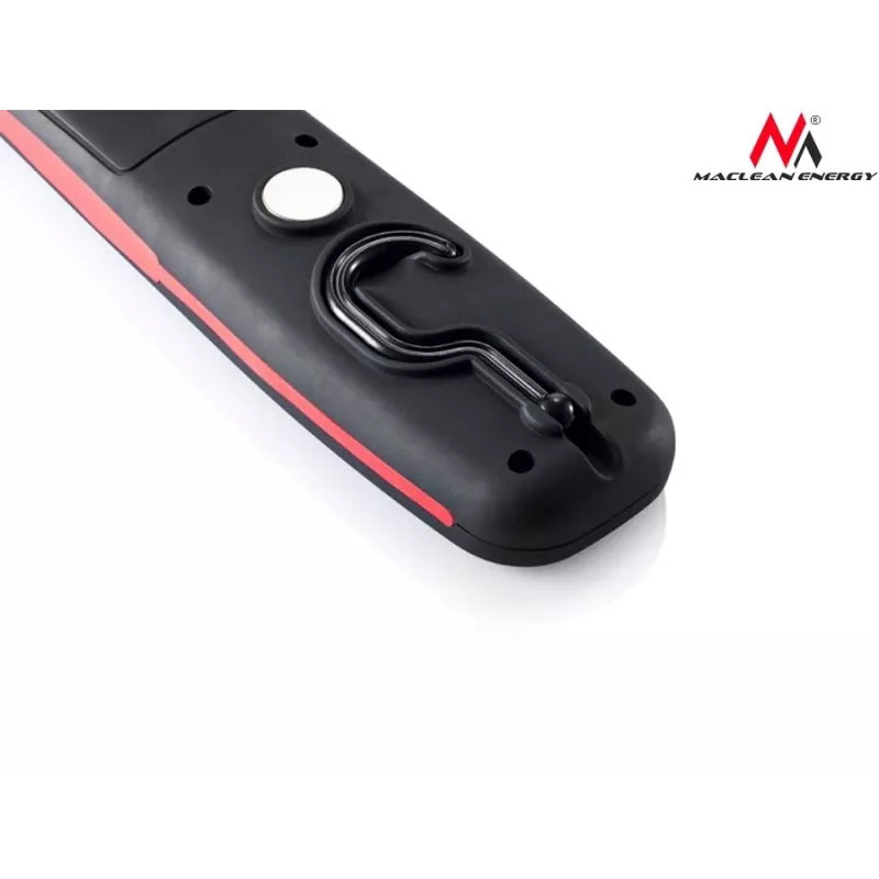 Werkplaatslamp MACLEAN MCE03 — 24 LED's, magneetvoet en haak, op batterijen (3×AAA)