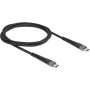 USB-kabel DeLOCK 81124 USB 2.0 1m USB C zwart