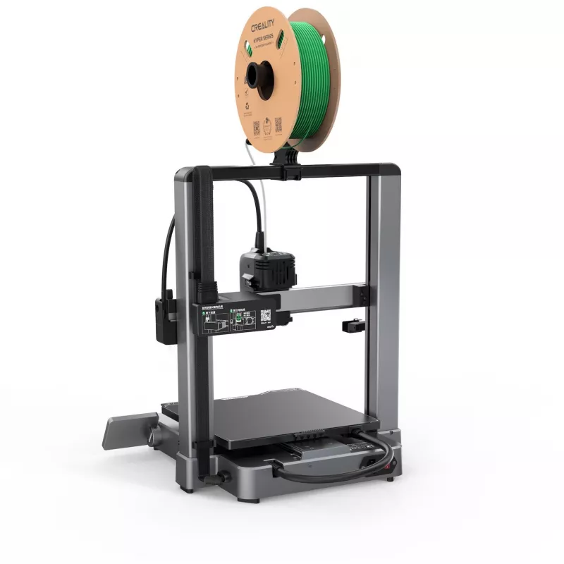 Creality Hi 1001010510 3D-printer, direct extruder, automatische nivellering, zilver/zwart