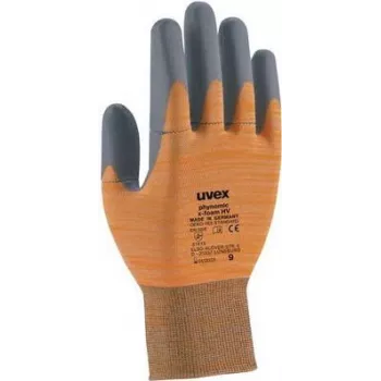 Uvex 60054 grijs - oranje elastaan - polyamide (6005411)