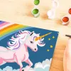 Schilderen-op-nummer-set Ravensburger CreArt roze eenhoorn schilderen