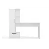 Cosmo bureau + rek set, wit
