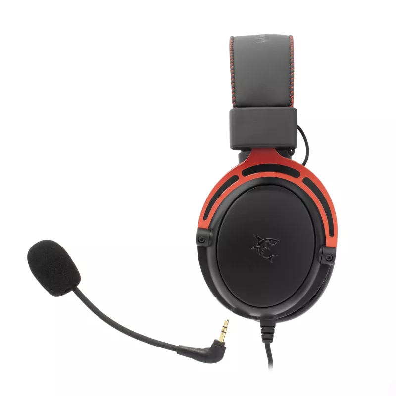 Koptelefoon White Shark GH-2341 Gorilla zwart/rood