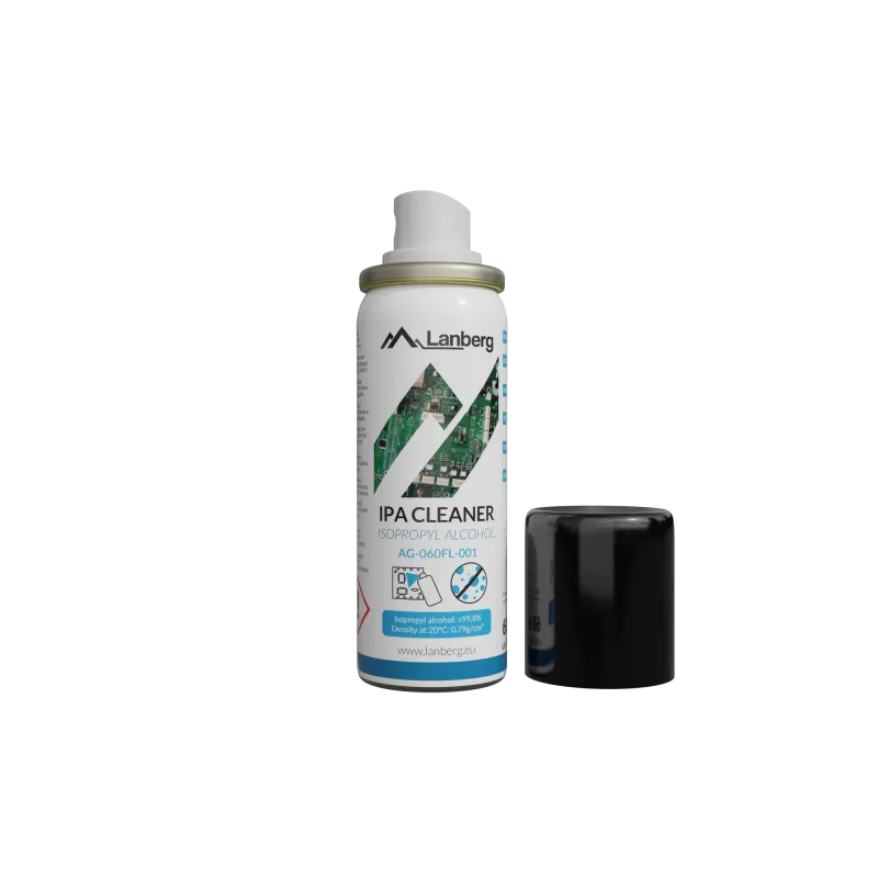 Lanberg isopropylalcohol IPA 99,8% 60 ml fles (AG-060FL-001)