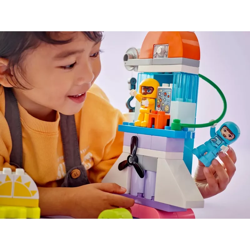 LEGO DUPLO 3in1 Space Shuttle Adventure raket speelgoed 10422