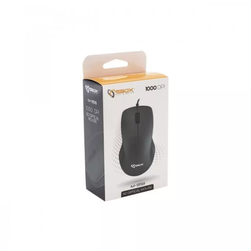 Sbox M-958B zwart
