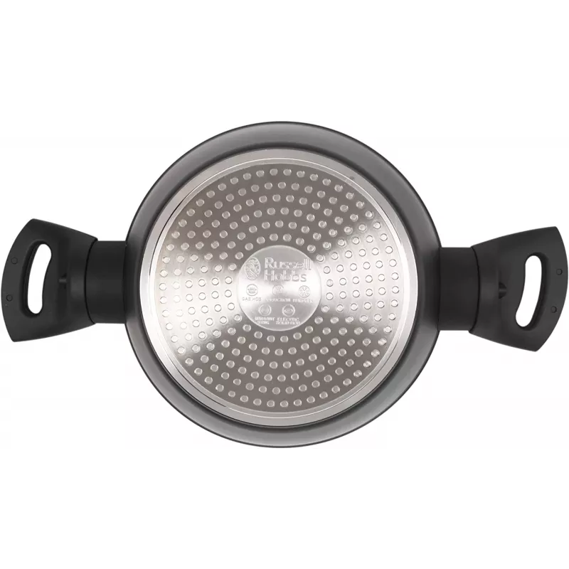 Kookpan Russell Hobbs RH01669BEU7 20 cm, zwart, RVS binnenkant