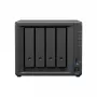 NAS-desktop SYNOLOGY DP340 met R1600 CPU, 16 GB RAM, 32 TB HDD, 4 bays, RAID-ondersteuning, zwart