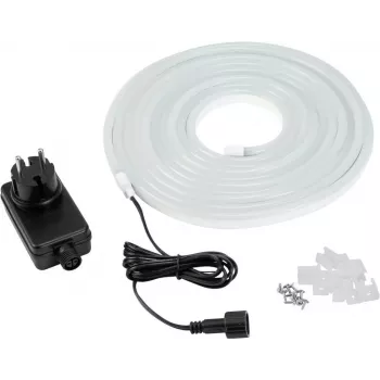 LED Neon Flex 24V set EUROLITE 5 m CW (model 50499902) 24V koelwit