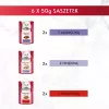 GOURMET Mon Petit Meat Mix - nattenvoer voor katten - 6 x 50 g