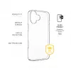 FIXED Story AntiUV rugbescherming | Apple | iPhone 16 Plus | TPU | transparant