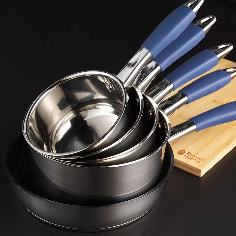 Pannenset Russell Hobbs RH01179EU, 5-delig, blauw