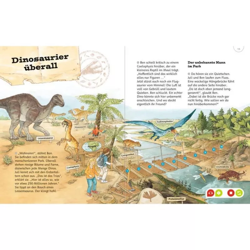tiptoi Expedition Wissen: Dinosaurier, leerboek