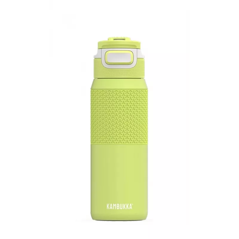 Isolerende fles Kambukka Elton Mojito 750 ml, groen, afsluitbaar deksel, handgreep, BPA-vrij