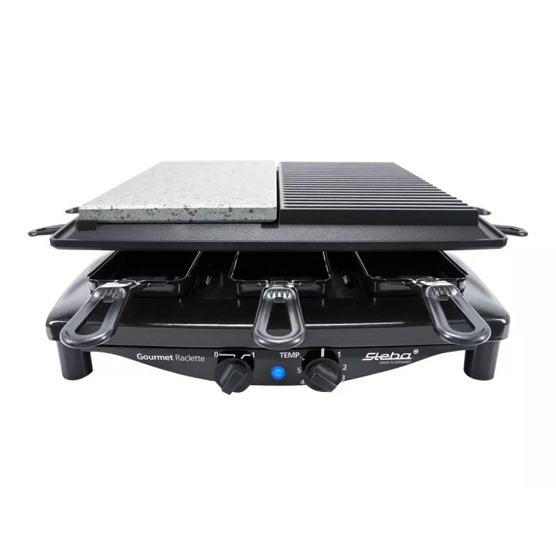 Steba RC 4 Plus Deluxe raclettegrill, zwart