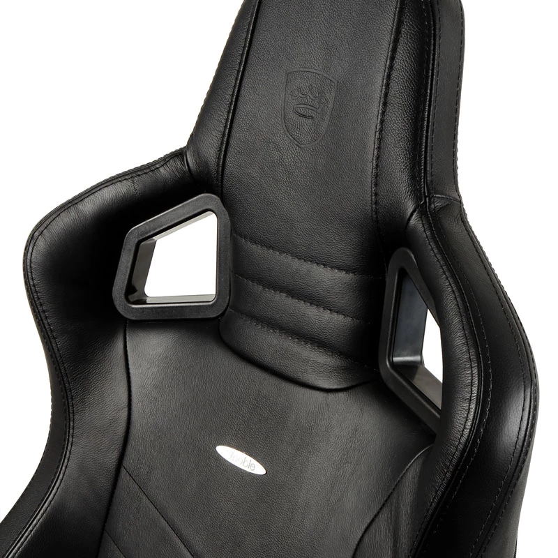 noblechairs EPIC echt leer gaming-stoel - zwart