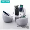 Draagbare powerbank usams PB80 10000mAh 20W PD wit