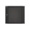 Wandmontage rack LANBERG WF03-5309-10B, 9U, 500×350×540 mm, max. belasting 60 kg, zwart