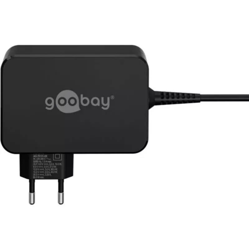 Goobay 65420 laptop zwart AC snel laden indoor (65419)