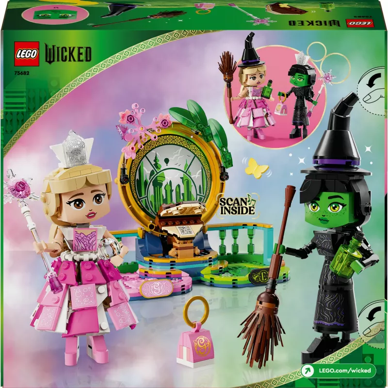 LEGO Wicked figuren Elphaba en Glinda 75682 – verzamel-minifigurenset